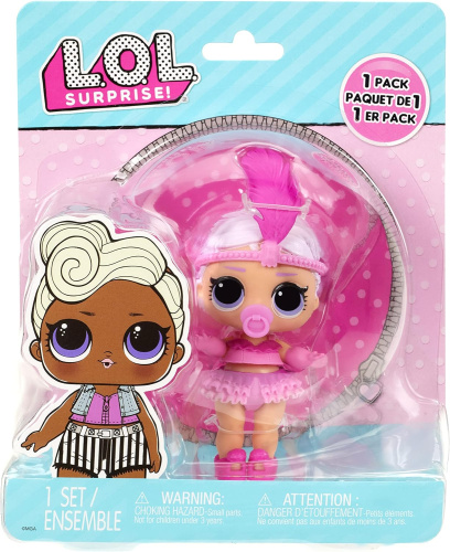 Кукла L.O.L. Surprise OPP Tots  -  Showbaby Стиль 1 (с розовым пером) фото 4