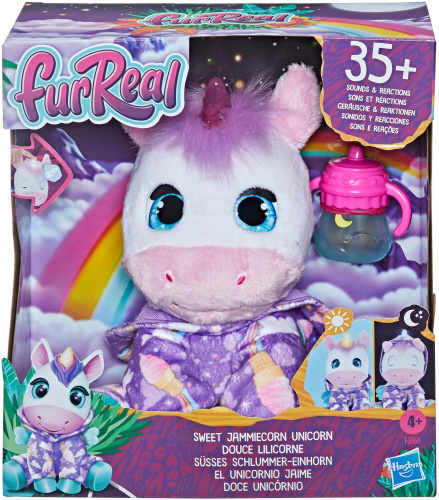 Интерактивная мягкая игрушка FurReal Friends Малыш Единорог F2066 фото 3