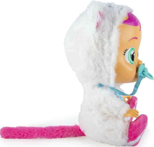 (Белый котик) Кукла IMC Toys Cry Babies Плачущий младенец Дейзи Daisy 31 см, 91658 фото 3