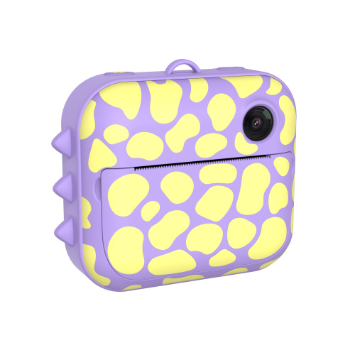 Фотоаппарат моментальной печати  LUMICAM PRINTY DK04 PURPLE DINO фото 8