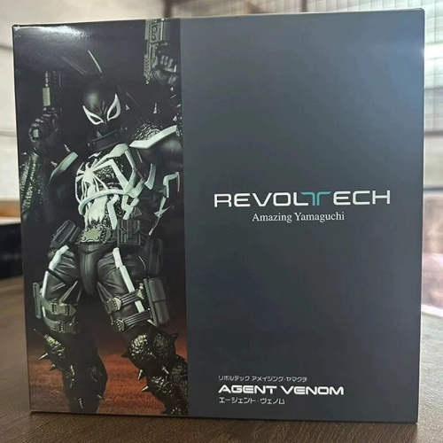 (чёрный) Фигурка Agent Venom большой набор Человек паук Веном фото 10