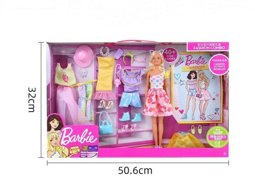GFB83 Кукла Барби Barbie Модные стили, эксклюзив (гардероб Барби) фото 4