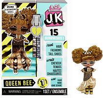 (желтый) Кукла L.O.L. Surprise! J.K. Mini Fashion Doll JK Queen Bee Серия 1 Мини Модницы 570783