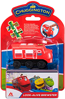 890301 Паровозик Chuggington Чаггингтон Уилсон с механической функцией и пазлом