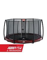 Батут BERG InGround Elite Red 430 + защитная сетка Safety Net Deluxe Арт. 37.94.00.01