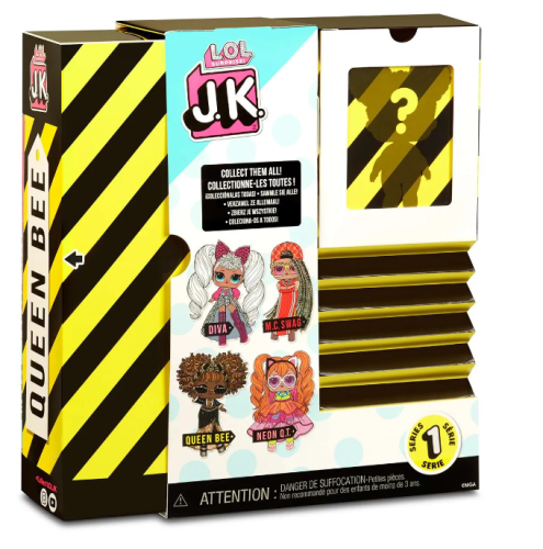(желтый) Кукла L.O.L. Surprise! J.K. Mini Fashion Doll JK Queen Bee Серия 1 Мини Модницы 570783 фото 3
