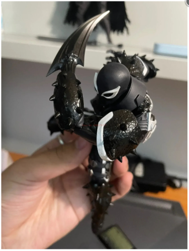 (чёрный) Фигурка Agent Venom большой набор Человек паук Веном фото 8