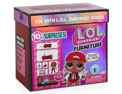 Игровой набор с куклой L.O.L. Surprise! Furniture ЛОЛ Фурнитура 1 серия - Авто M.C. Swag 561736 фото 2