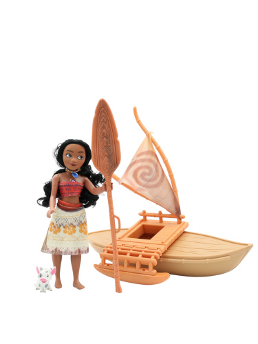 Кукла Моана и лодка (Moana) со звуком фото 10