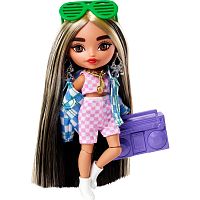 Кукла Barbie Экстра Минис HGP62-2 брюнетка со светлыми прядями