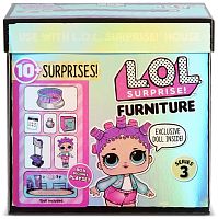 (Роллердром) Игровой набор ЛОЛ сюрприз Furniture Серия 3 Roller Rink with Roller Sk8er, 567103