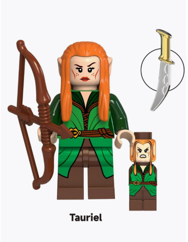 TV6403 Набор минифигурок Властелин колец 8шт (4.5см) фото 5