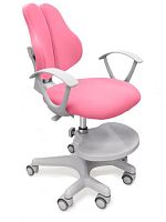 Детское кресло Mealux EVO Mio-2 (Y-408) (Цвет обивки:Розовый, Цвет каркаса:Серый)