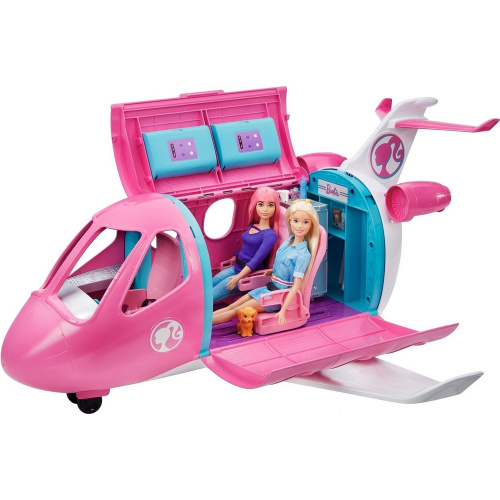 Кукольный транспорт Barbie Самолет мечты + кукла пилот GJB33 Барби фото 7