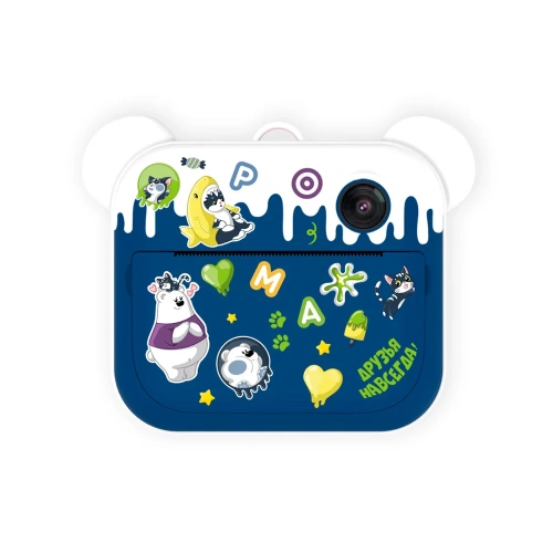 Фотоаппарат моментальной печати LUMICAM PRINTY DK04 (BLUE PAINT) фото 5