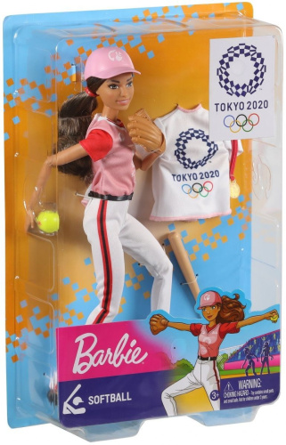 Кукла Barbie Олимпийская спортсменка GJL73-3 Софтбол фото 7