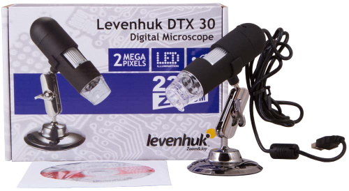 Микроскоп цифровой Levenhuk DTX 30 фото 2