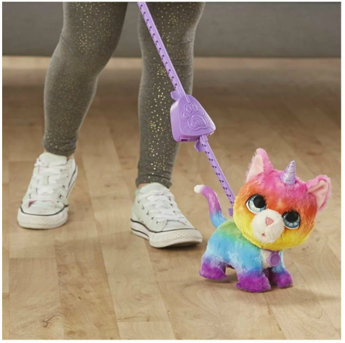 Интерактивный кот-единорог FurReal Friends Walkalots фото 4