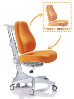 Детское кресло Mealux Match (Y-528) (Цвет обивки:Оранжевый, Цвет каркаса:Серый)