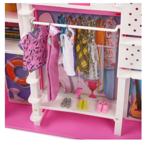 Набор игровой Barbie Гардероб мечты раскладной HGX57 Барби фото 5