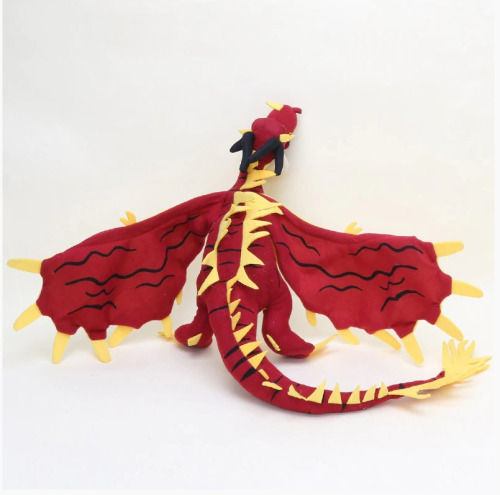 (красный) Мягкая игрушка дракон Кривоклык - Как приручить дракона фото 2
