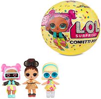Кукла - сюрприз LOL (Лол) в шарике Confetti POP 551522 Конфетти 1 волна