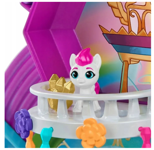  Игровой набор  Кристальный дом Hasbro My Little Pony mini World Magic Brighthouse 5 пони (2.5см) + 60 аксессуаров F3875 фото 3