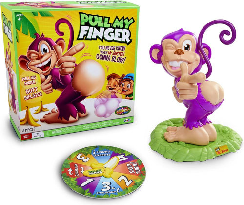 78742 Потяни меня за палец: игра в пукающую обезьянку Pull my Finger фото 7