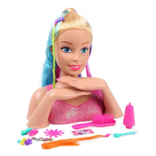 Торс для создания причесок Barbie Делюкс 63225 фото 2