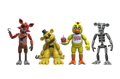 (№1) Набор фигурок Аниматроники ФНАФ / Пять ночей у Фредди FNAF (4 фигурки по 5 см) фото 2