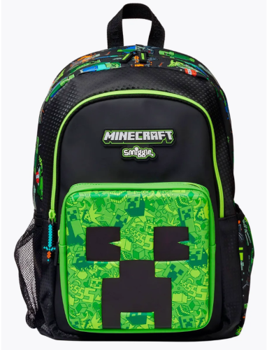 Рюкзак школьный Майнкрафт Крипер классический