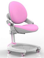 Детское кресло Mealux ZMAX-15 Plus (Цвет обивки:Розовый, Цвет каркаса:Белый металл)
