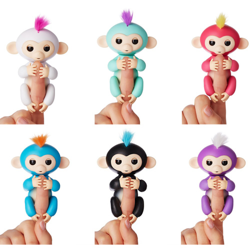 Интерактивная обезьянка monkey Fingerlings 12 см
