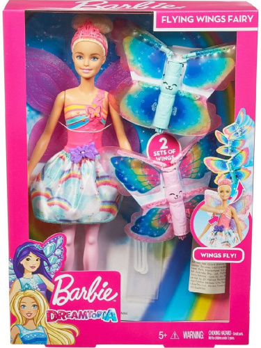 Кукла Barbie Фея с летающими крыльями FRB08 фото 2