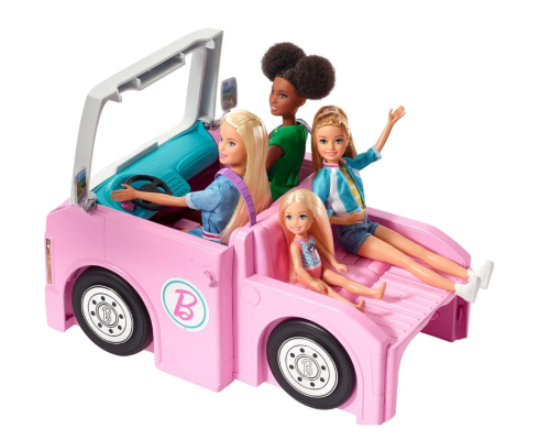 Набор игровой Barbie Дом мечты на колесах GHL93 Фургон-трансформер фото 7