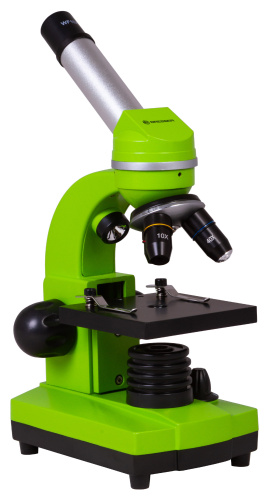 Микроскоп Bresser Junior Biolux SEL 40–1600x, зеленый фото 8