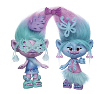 Игровой набор Тролли Trolls Модные близнецы B6563