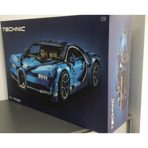 Конструктор Technic Lepin 20086 (King 90056)  Bugatti Chiron (Бугатти Шерон) синий фото 6