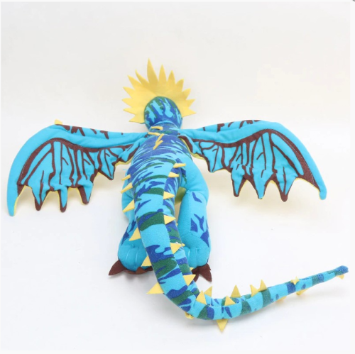 (синий) Мягкая игрушка дракон Громгильда - Как приручить дракона фото 2