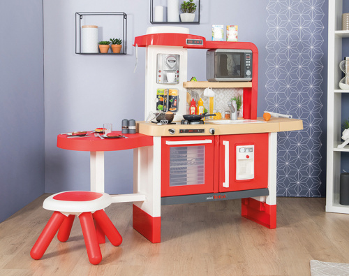 312302 Растущая Кухня (с водой)+СВЧ+табурет Tefal Evolutive, пузырьки, 43 акс., 134х44,1х101 см, 1/1 фото 13