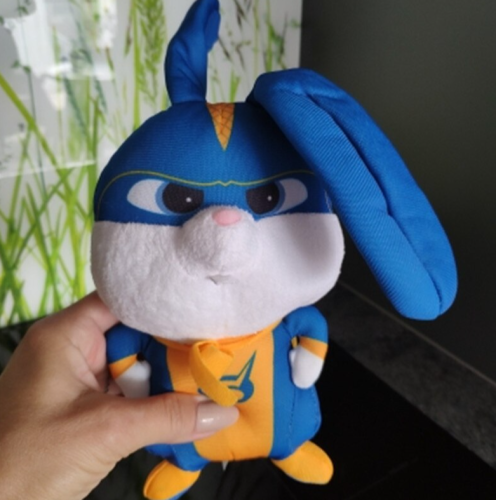 (синий) 25 см Мягкая игрушка Капитан Снежок из мультфильма Тайная жизнь домашних животных фото 5