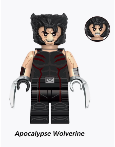 G0176 Набор минифигурок Люди Икс 8шт (4,5см) фото 4