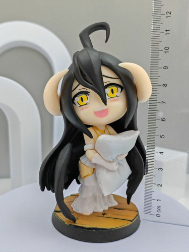 Аниме Фигурка Чиби Повелитель Альбедо / OVERLORD 12CM фото 3