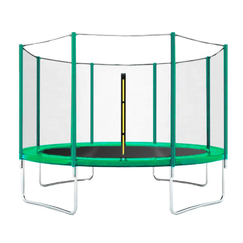 Батут с защитной сеткой "PERFETTO SPORT ACTIVITY 12" диаметр 3,7 м зелёный фото 16
