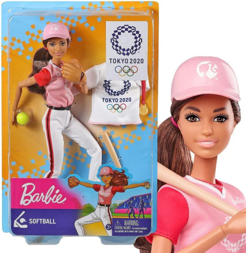 Кукла Barbie Олимпийская спортсменка GJL73-3 Софтбол фото 8