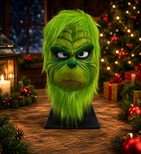 Набор маска Гринча с перчатками - Grinch фото 4