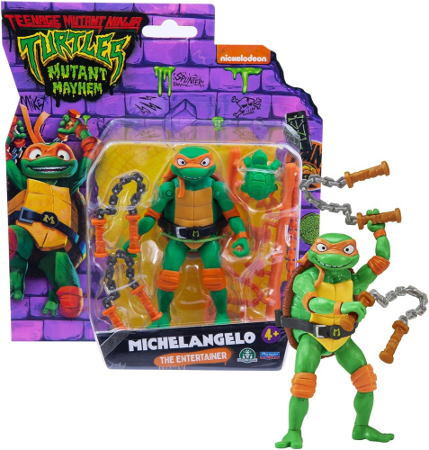 11 см Фигурка Playmates Черепашки-Ниндзя Микеланджело (Michelangelo) 83283