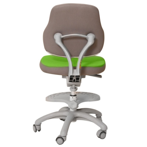 Растущее детское кресло с подставкой для ног HOLTO-4F (зеленое) фото 5
