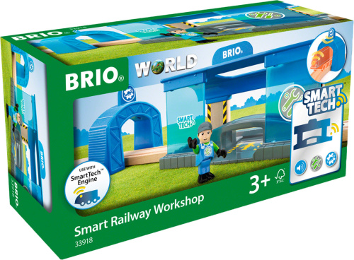 BRIO Smart Tech Вагоноремонтная мастерская 33918 фото 2