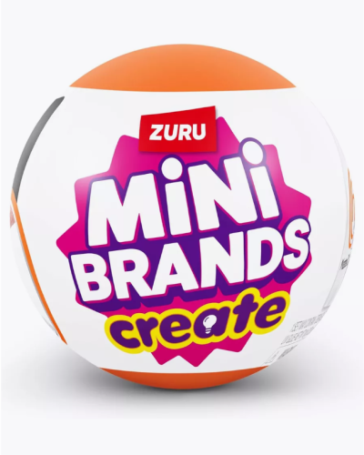 77515 Игрушка-сюрприз ZURU 5 Surprise Mini brands Шар-сюрприз Create фото 2